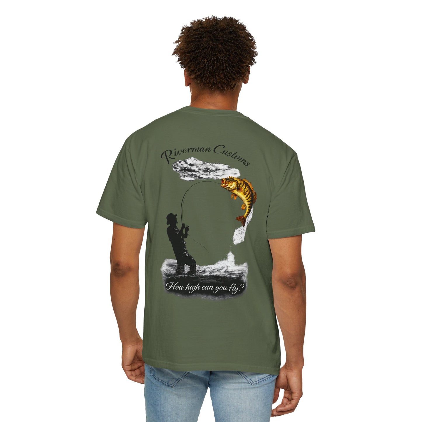 How High Can You Fly - Shoal Bass Flyfishing T-Shirt