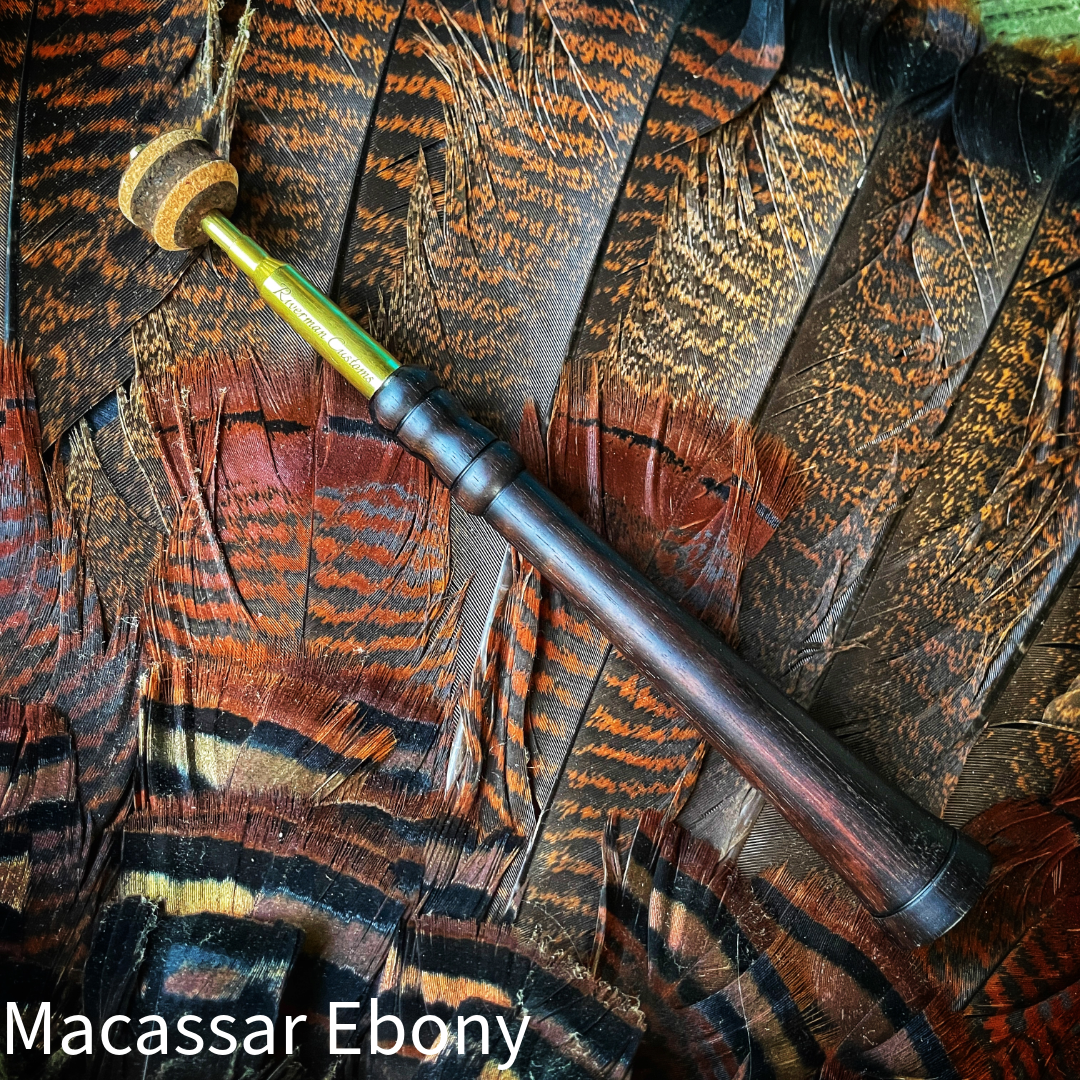 Custom Turkey Trumpet Call Macassar Ebony