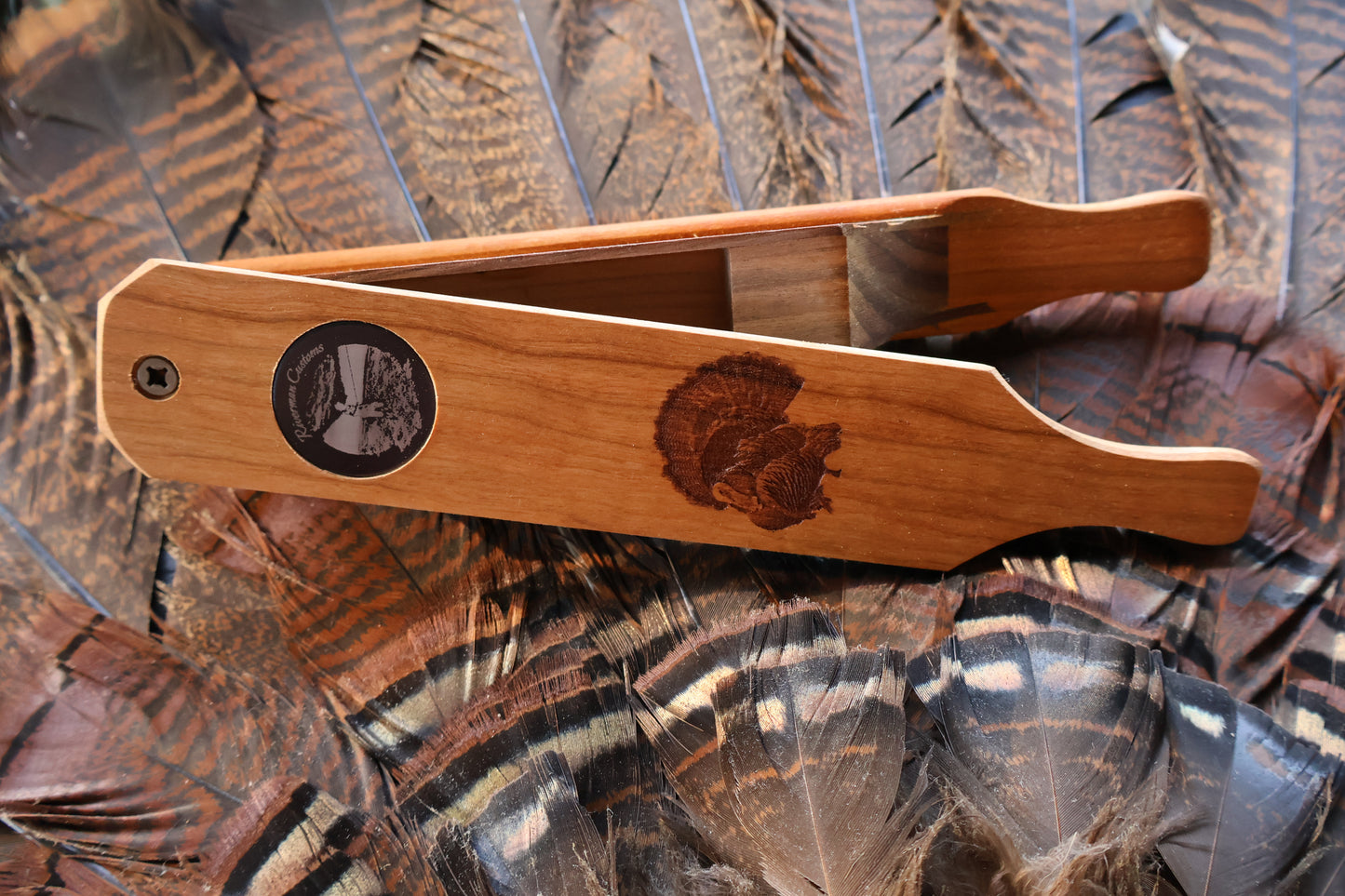 Custom Turkey Standard Box Call gobbler engraved