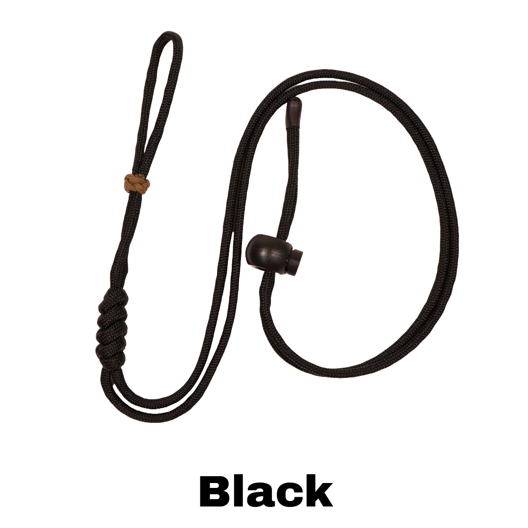 Paracord Call Lanyard Black