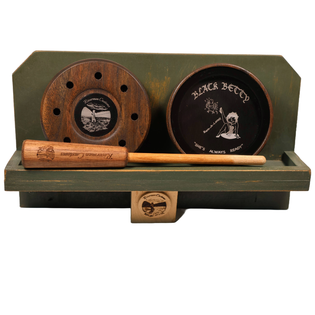 Black Betty Custom Turkey Friction Pot Call With Striker