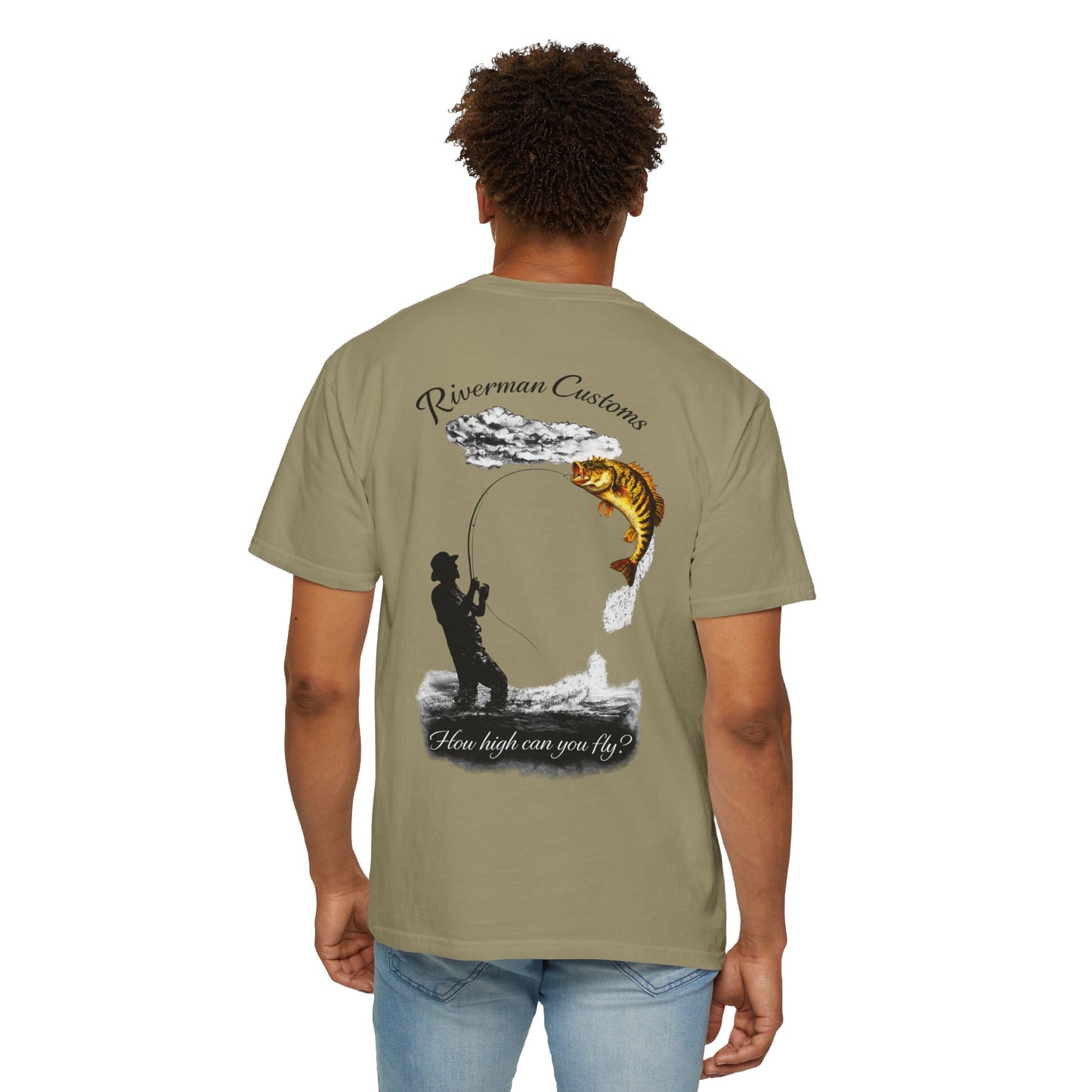 How High Can You Fly - Shoal Bass Flyfishing T-Shirt