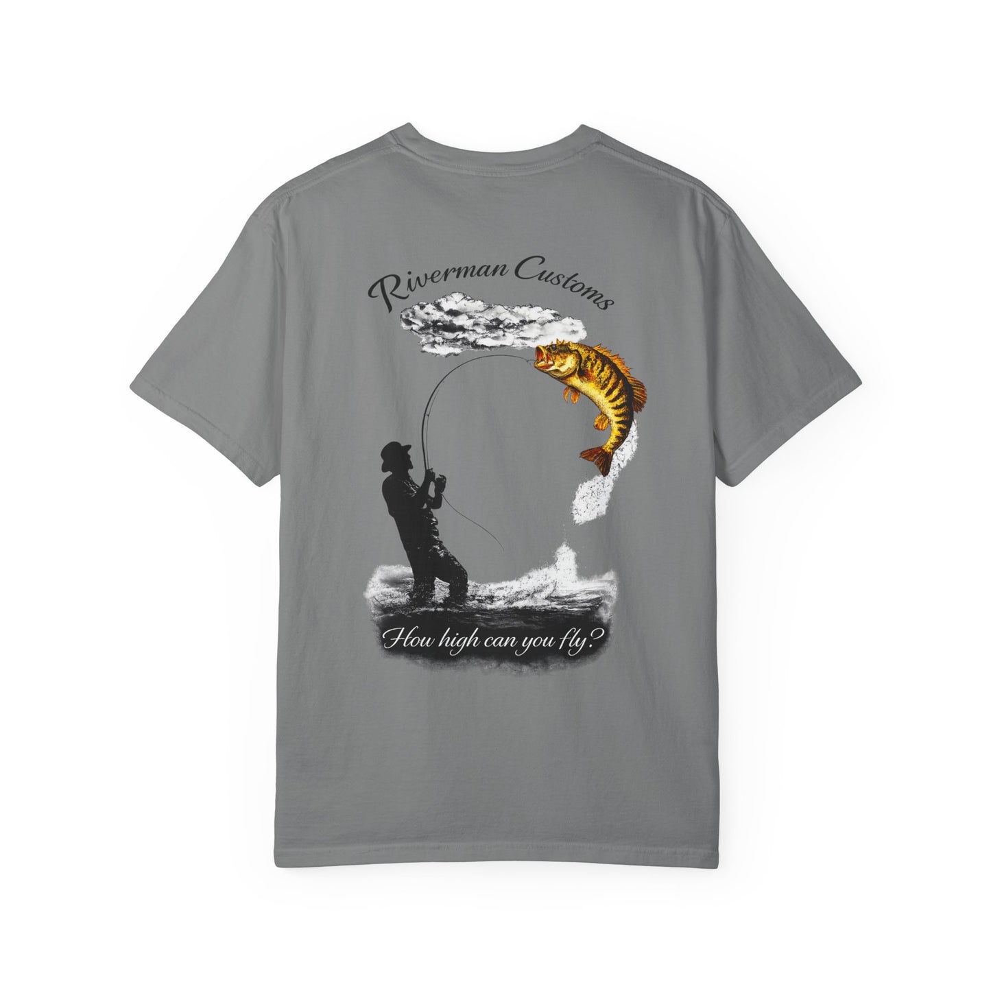 How High Can You Fly - Shoal Bass Flyfishing T-Shirt