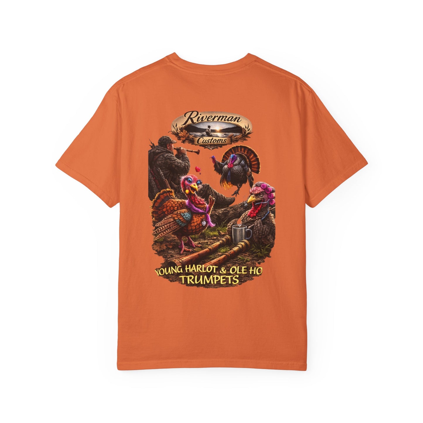 Ole Ho & Young Harlot Turkey Trumpet T-Shirt
