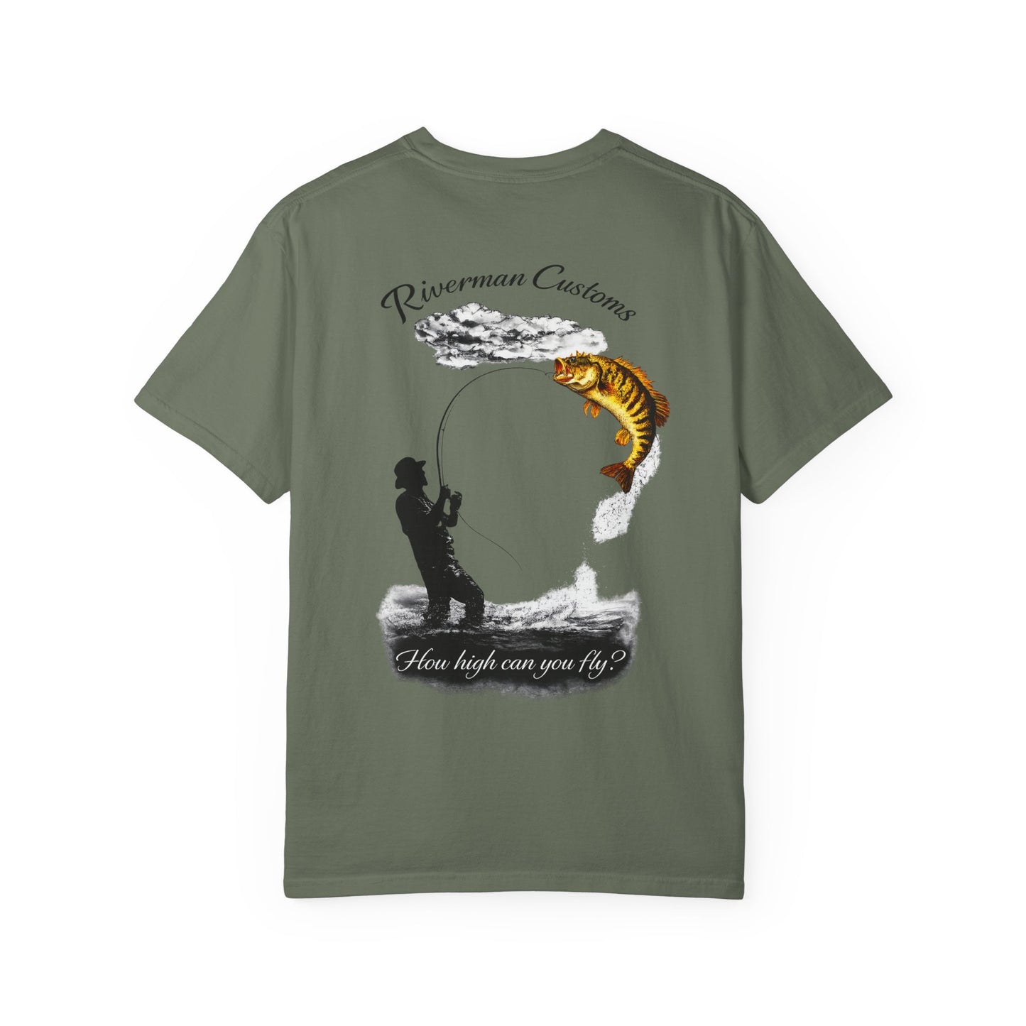 How High Can You Fly - Shoal Bass Flyfishing T-Shirt