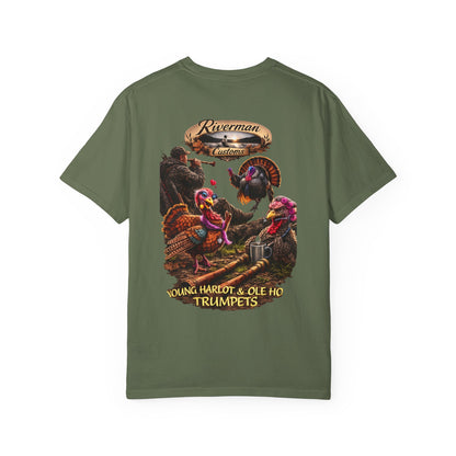 Ole Ho & Young Harlot Turkey Trumpet T-Shirt
