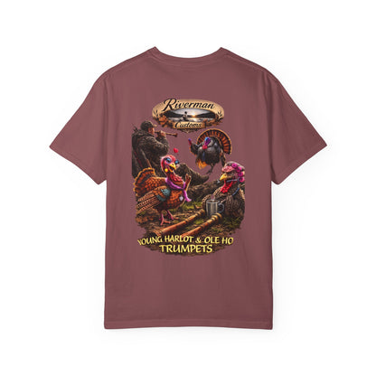 Ole Ho & Young Harlot Turkey Trumpet T-Shirt