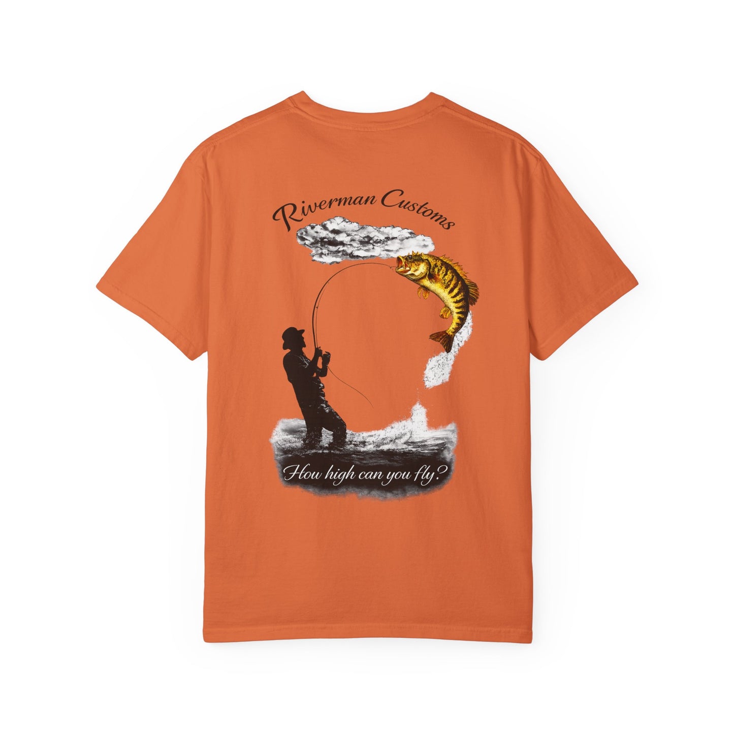 How High Can You Fly - Shoal Bass Flyfishing T-Shirt