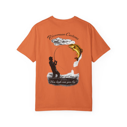 How High Can You Fly - Shoal Bass Flyfishing T-Shirt