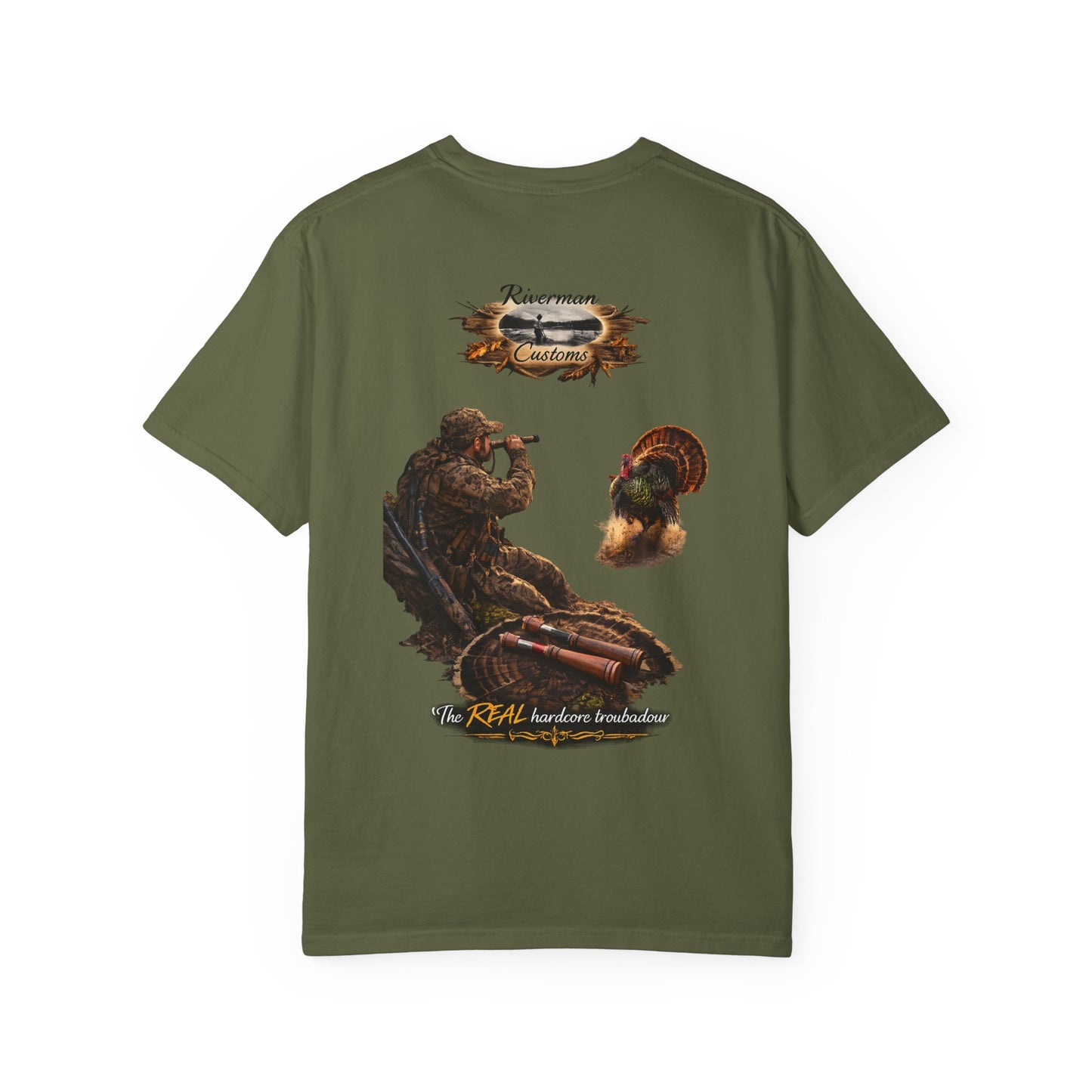 Real Hardcore Troubador Turkey Trumpet T-Shirt