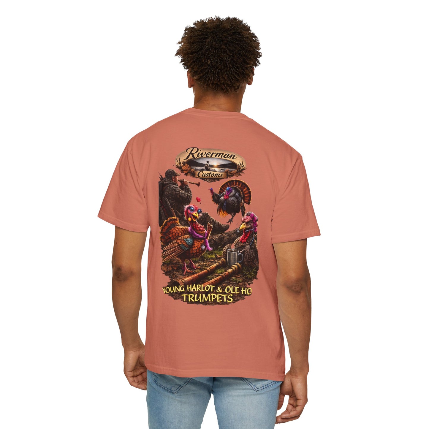 Ole Ho & Young Harlot Turkey Trumpet T-Shirt