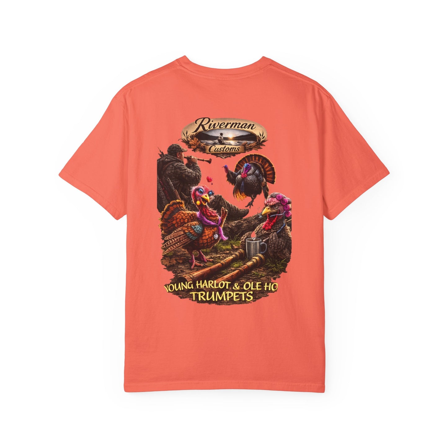 Ole Ho & Young Harlot Turkey Trumpet T-Shirt