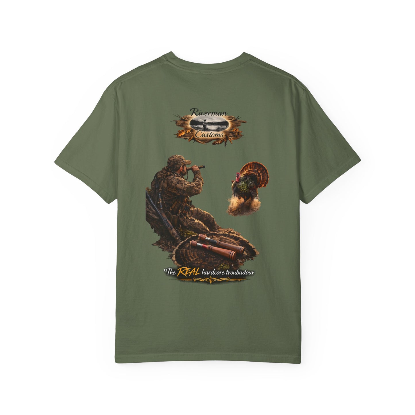 Real Hardcore Troubador Turkey Trumpet T-Shirt