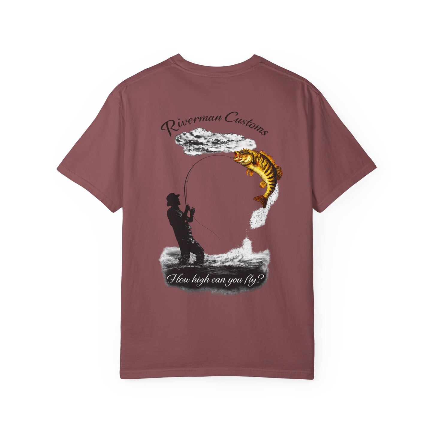 How High Can You Fly - Shoal Bass Flyfishing T-Shirt