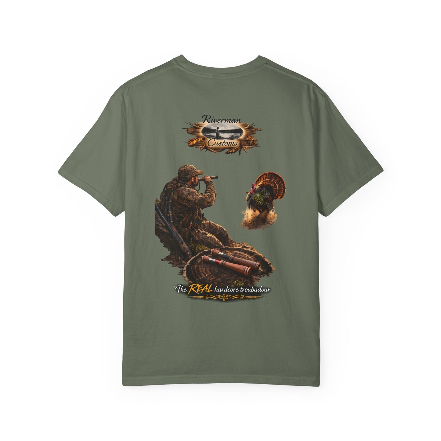 Real Hardcore Troubador Turkey Trumpet T-Shirt