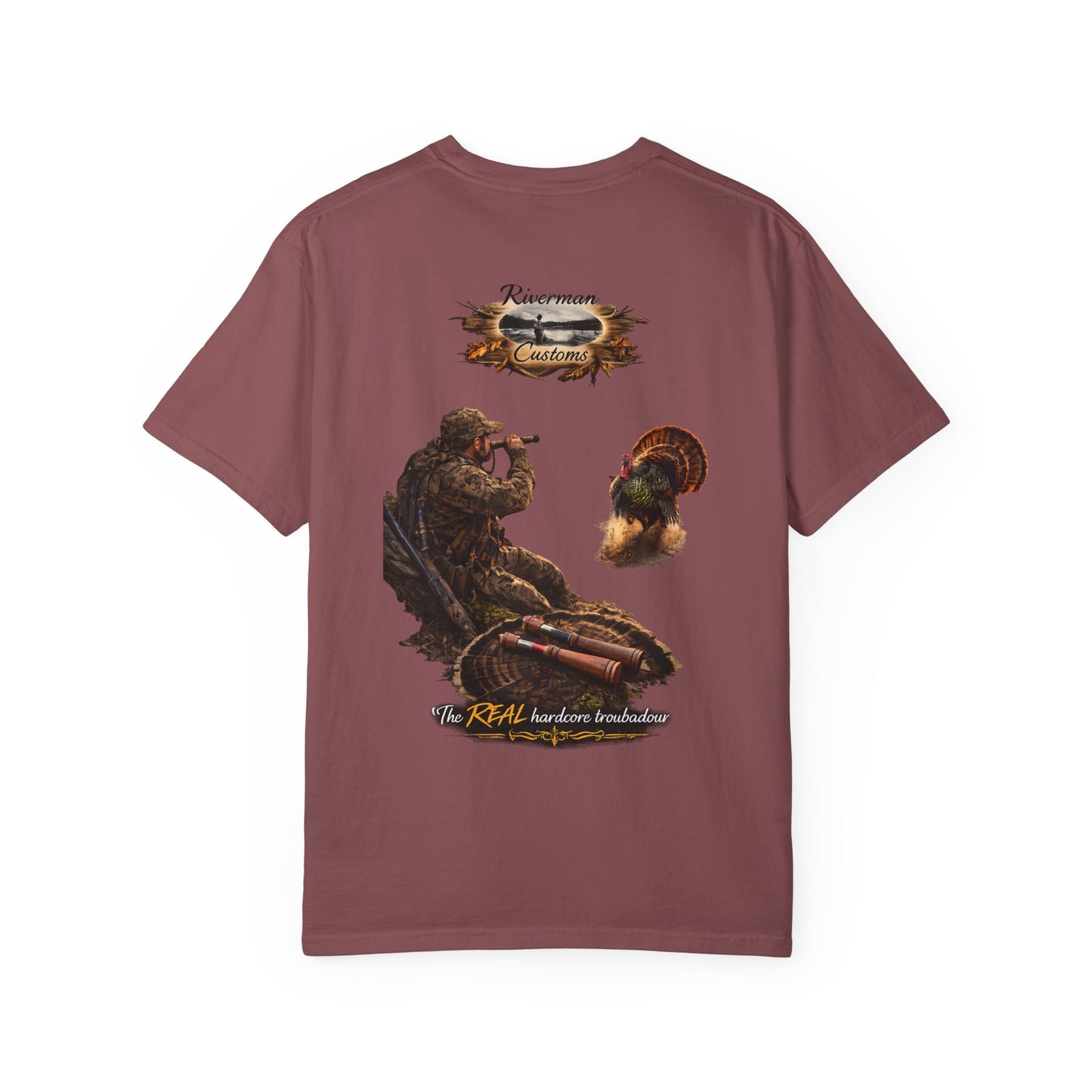 Real Hardcore Troubador Turkey Trumpet T-Shirt