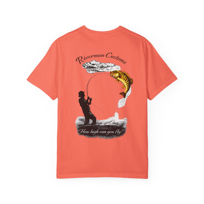 How High Can You Fly - Shoal Bass Flyfishing T-Shirt
