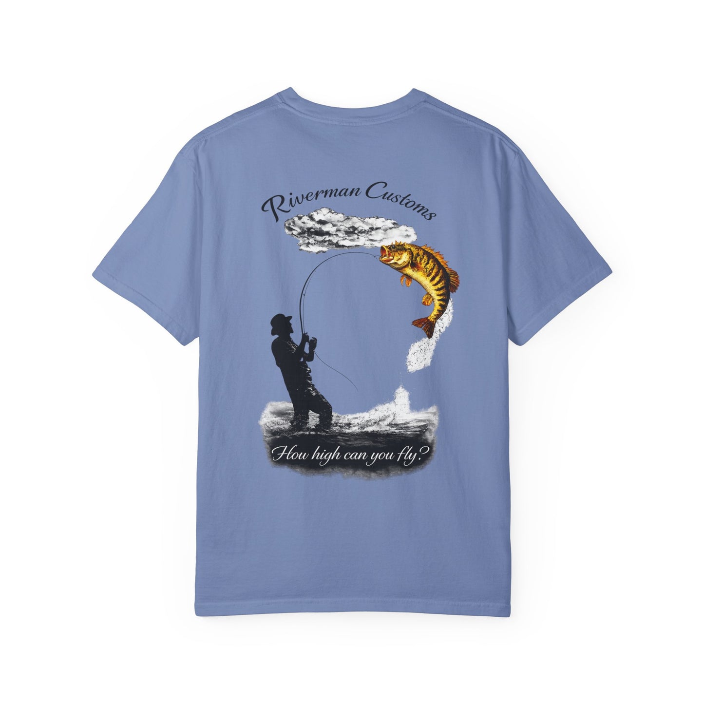 How High Can You Fly - Shoal Bass Flyfishing T-Shirt