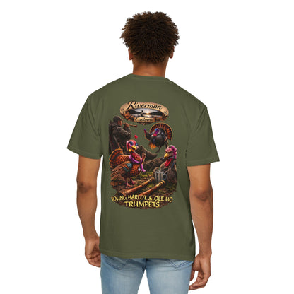 Ole Ho & Young Harlot Turkey Trumpet T-Shirt