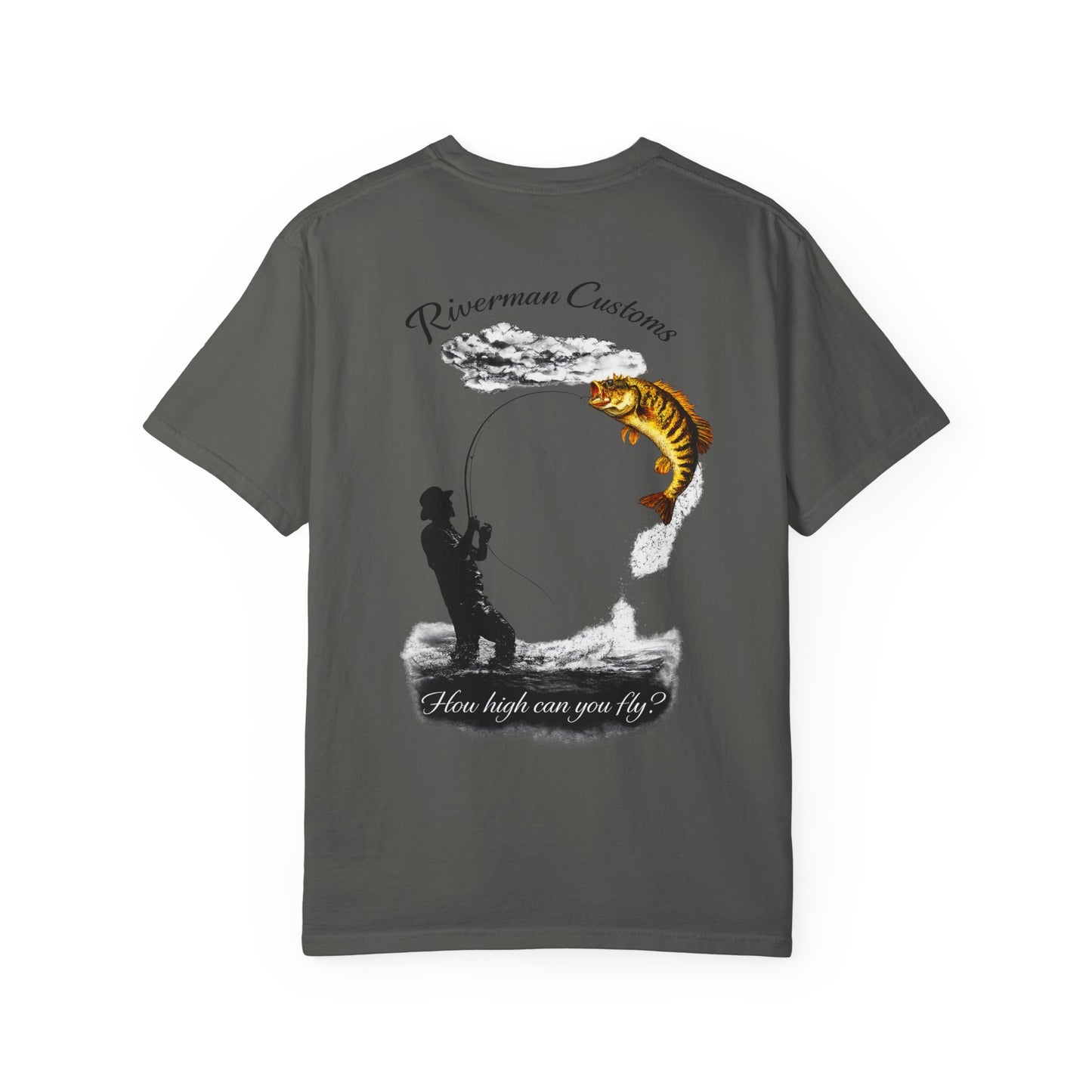 How High Can You Fly - Shoal Bass Flyfishing T-Shirt