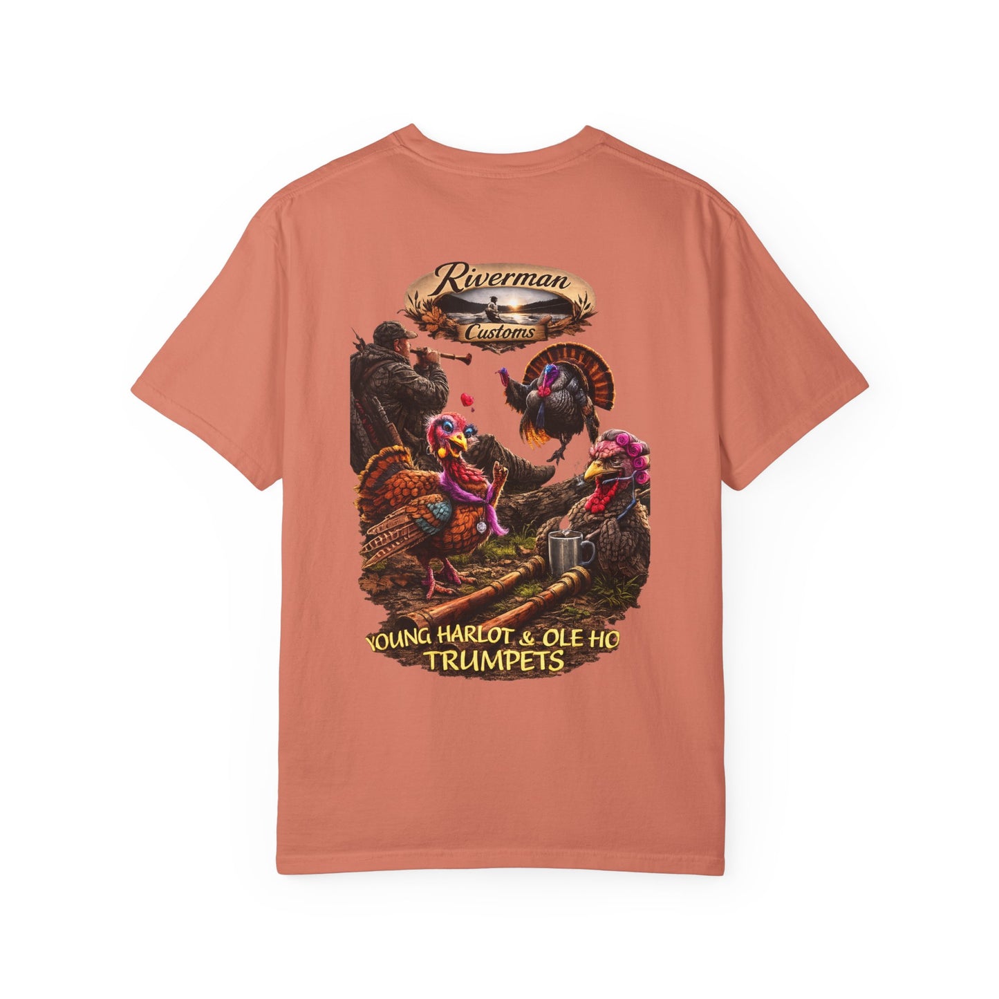 Ole Ho & Young Harlot Turkey Trumpet T-Shirt