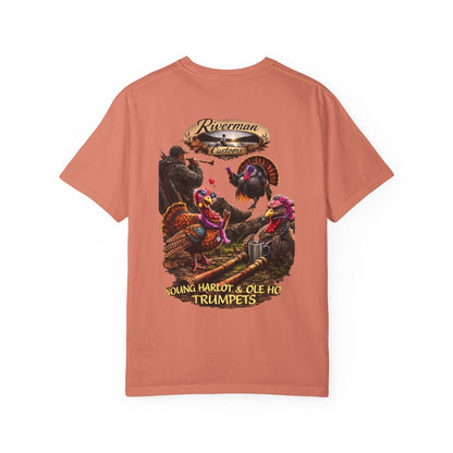 Ole Ho & Young Harlot Turkey Trumpet T-Shirt