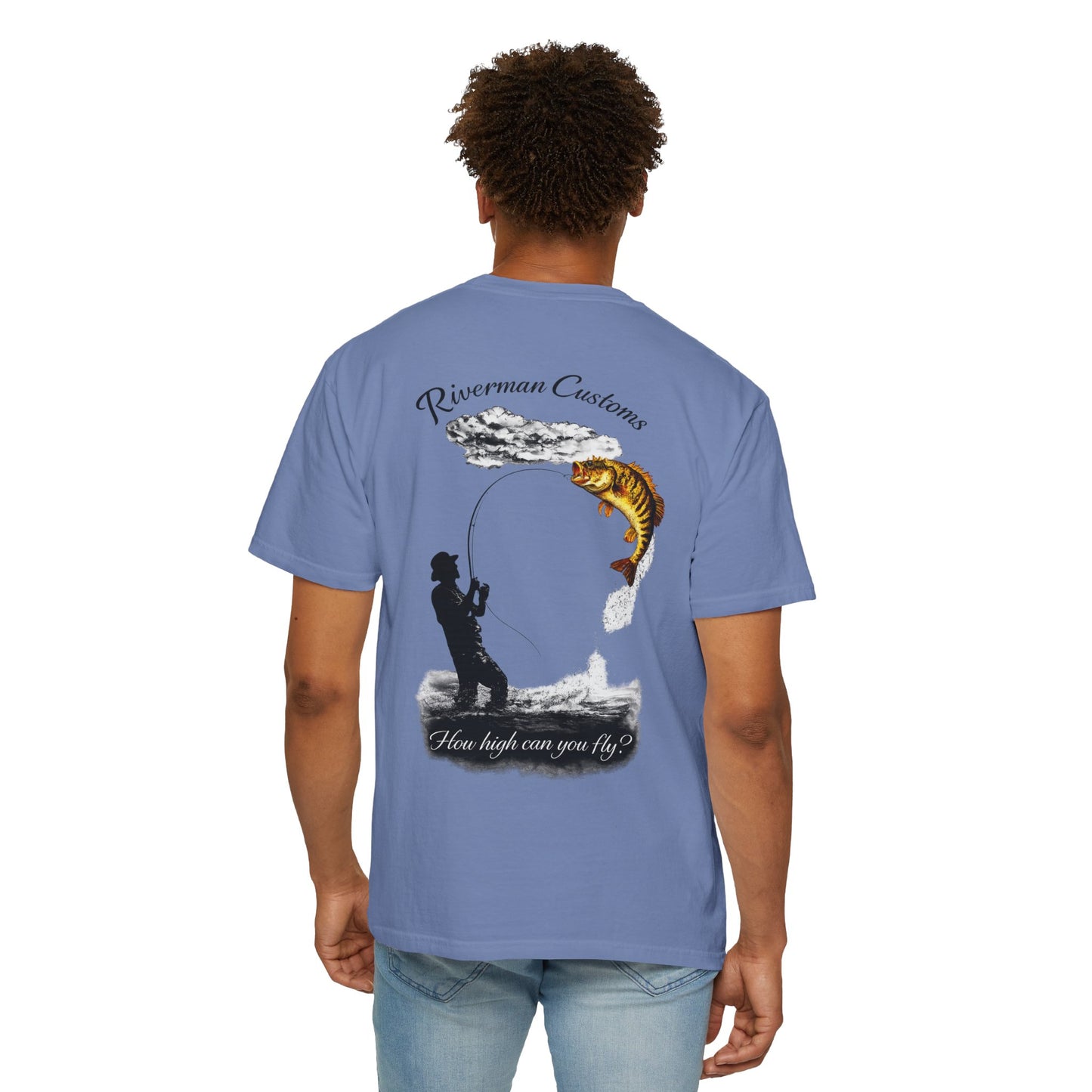 How High Can You Fly - Shoal Bass Flyfishing T-Shirt