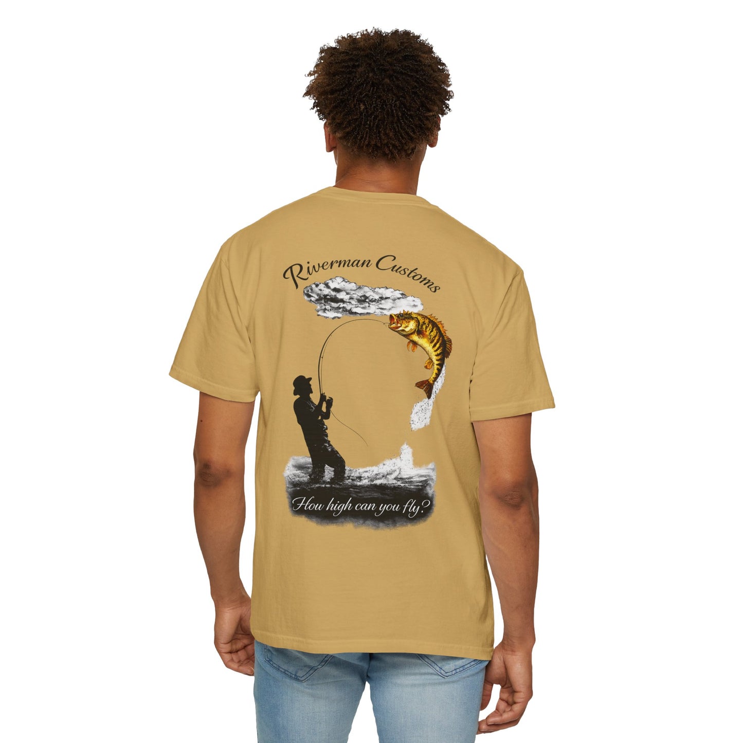 How High Can You Fly - Shoal Bass Flyfishing T-Shirt
