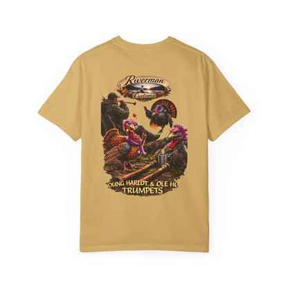 Ole Ho & Young Harlot Turkey Trumpet T-Shirt