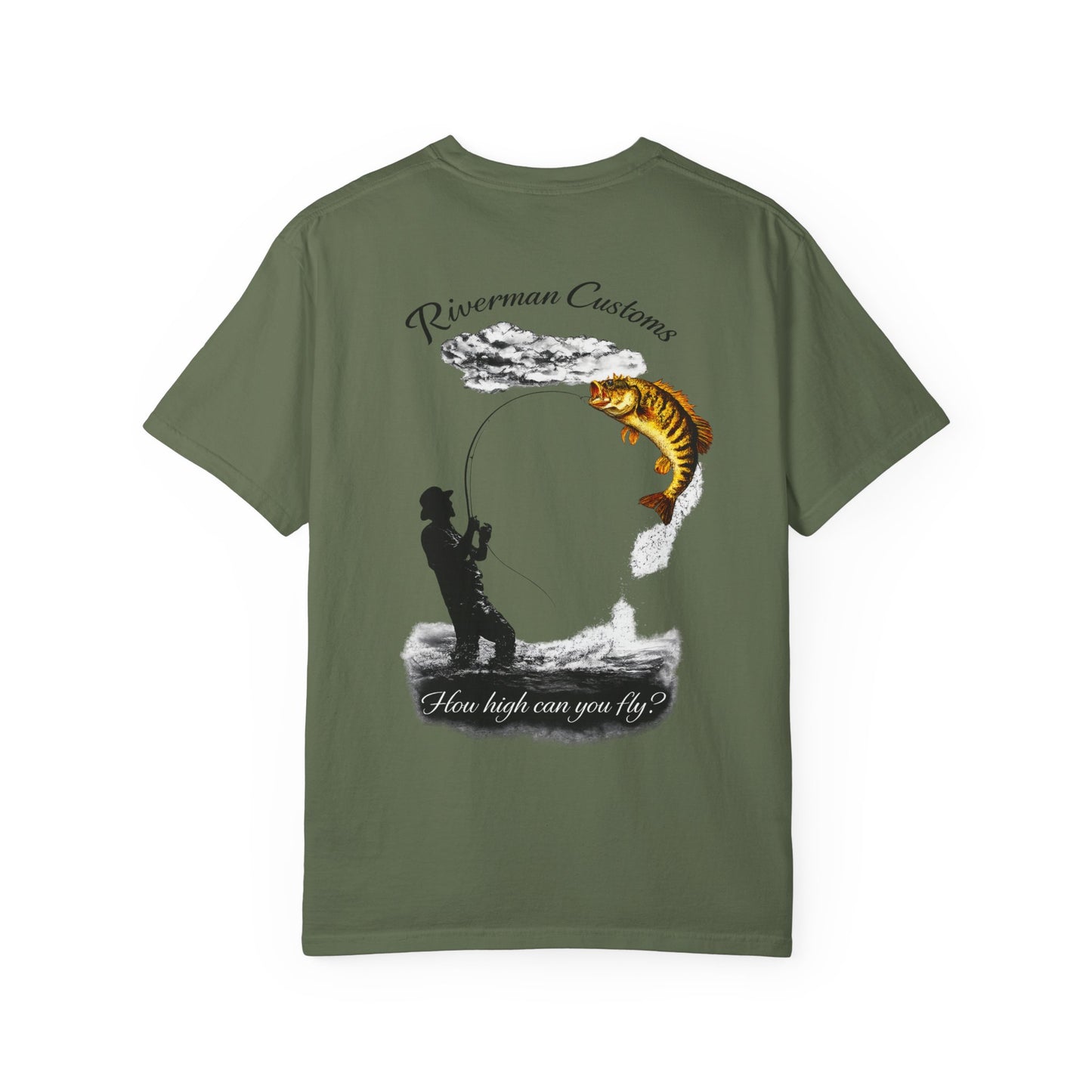 How High Can You Fly - Shoal Bass Flyfishing T-Shirt