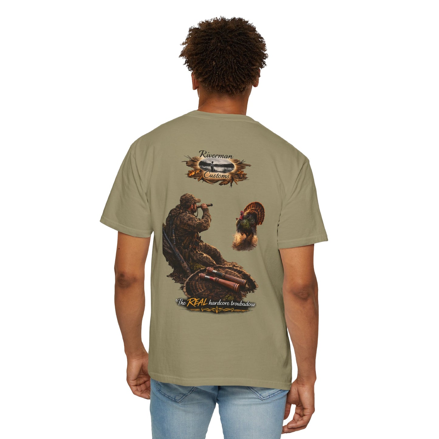 Real Hardcore Troubador Turkey Trumpet T-Shirt