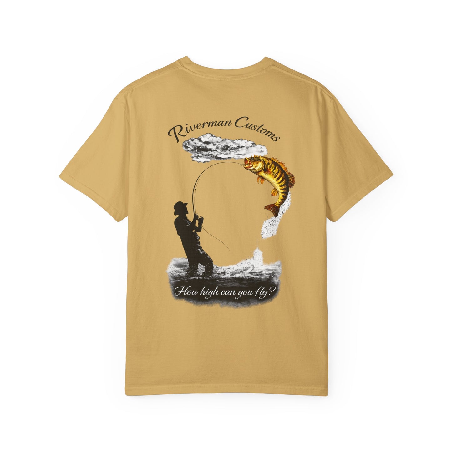 How High Can You Fly - Shoal Bass Flyfishing T-Shirt