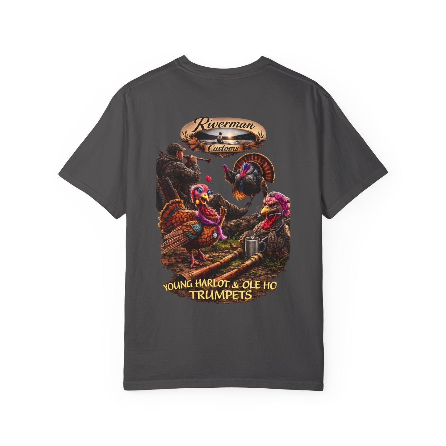 Ole Ho & Young Harlot Turkey Trumpet T-Shirt