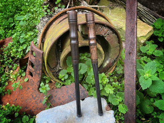 Black Magic Custom Turkey Call Striker Laminate Walnut Cherry Antiqued