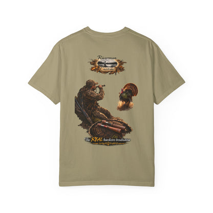 Riverman Customs Real Hardcore Troubador Turkey Trumpet Comfort Color T-Shirt